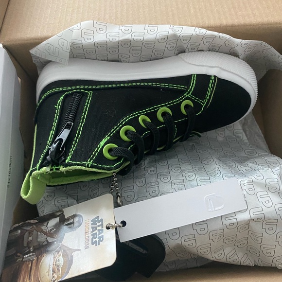 Grougu High-Top (Toddler) Size 8, Sneakers,, Girls, Black, - Picture 4 of 11